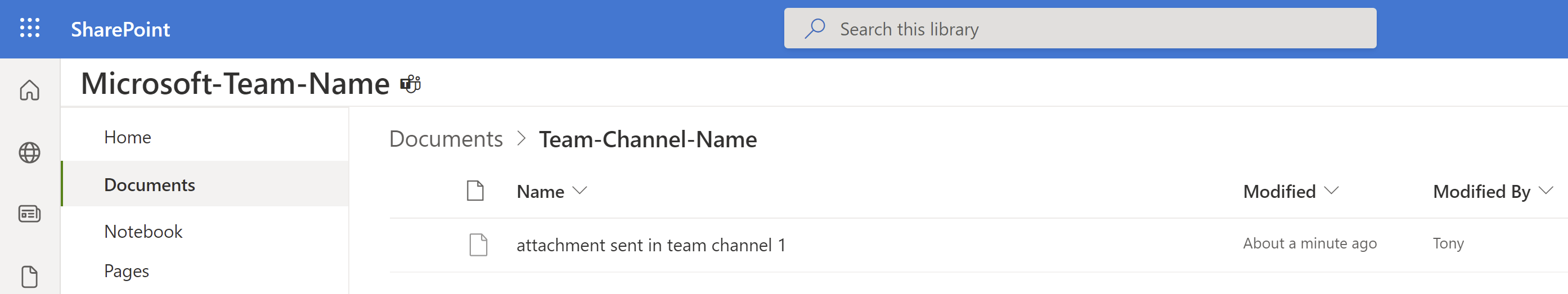Microsoft Teams Backup Data Locations